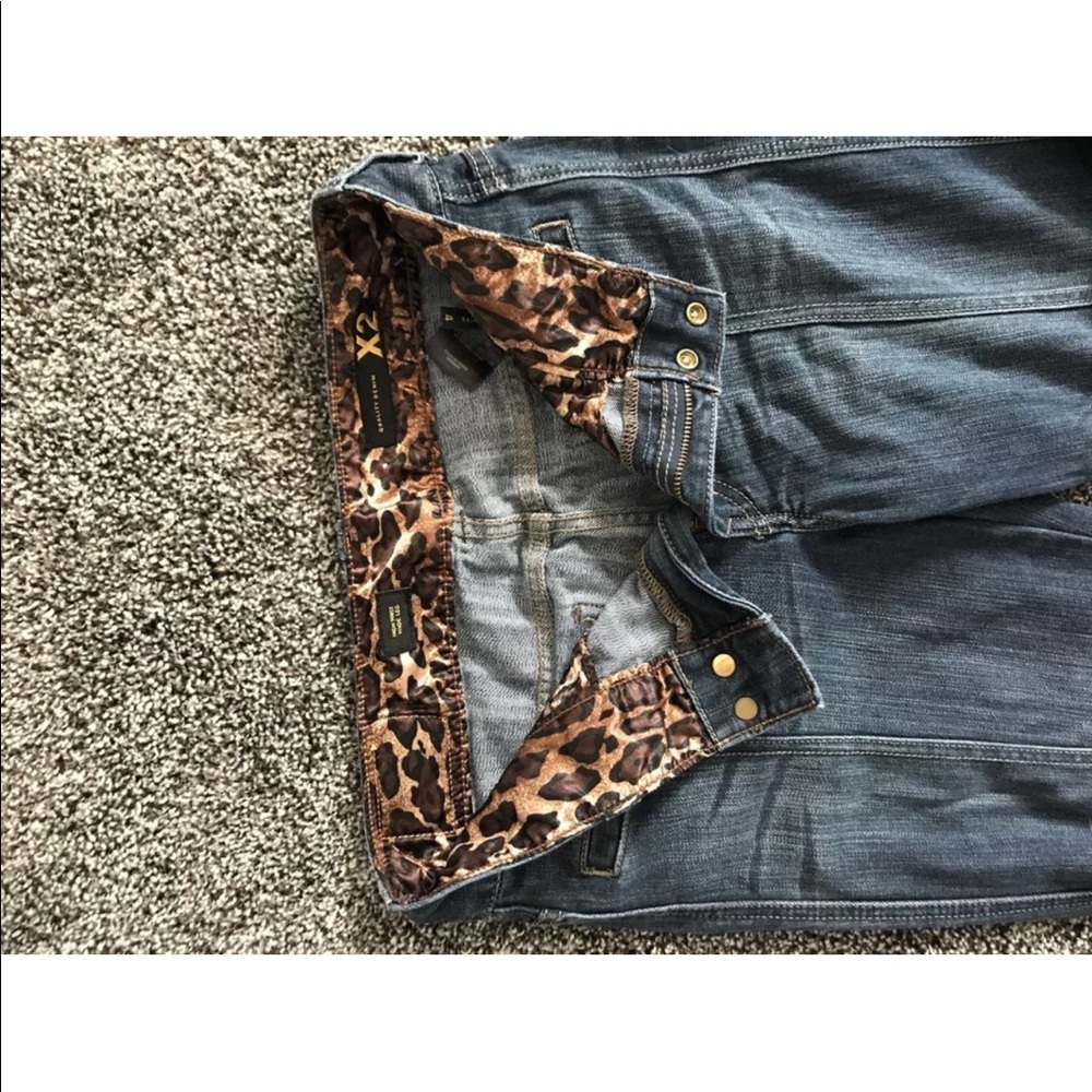 Women’s size 4 EXPRESS high waist wide leg jeans